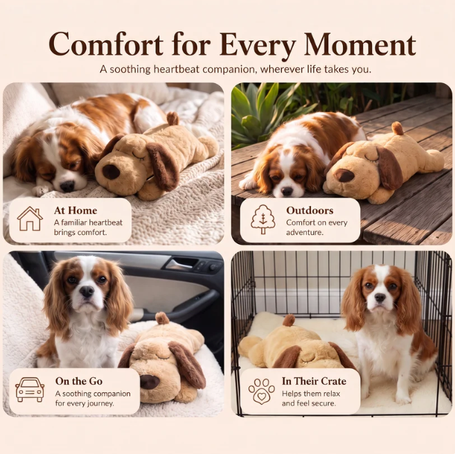 Heartbeat Puppy - Calms Anxiety & Separation Stress