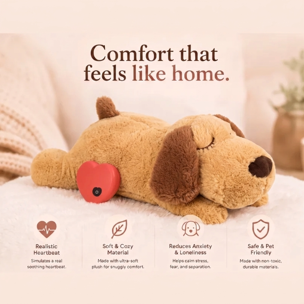 Heartbeat Puppy - Calms Anxiety & Separation Stress